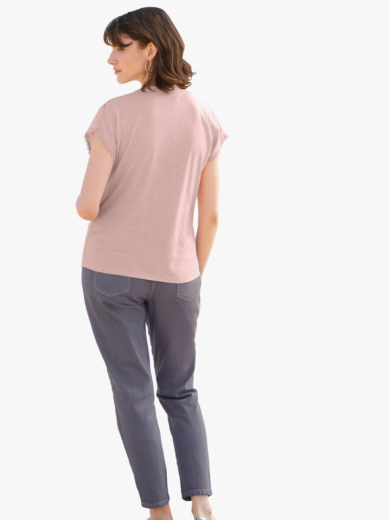 Shirt met korte mouwen - roze