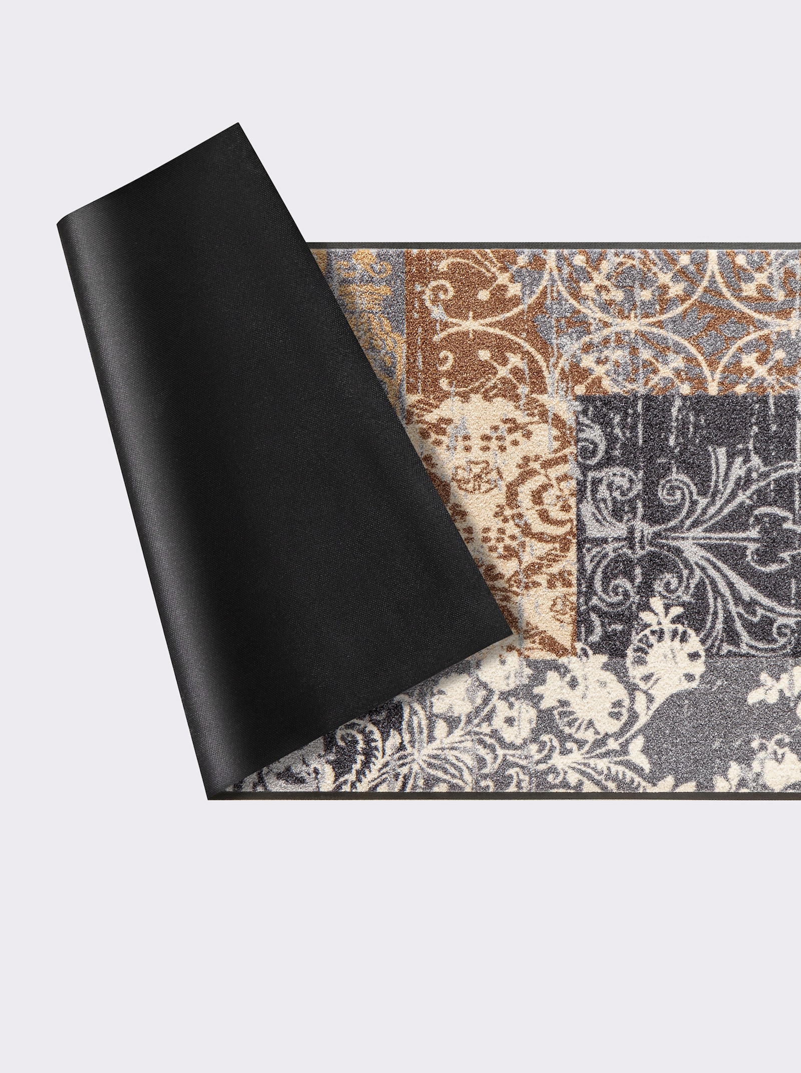 wash+dry by Kleen-Tex Fußmatte - grau-natur