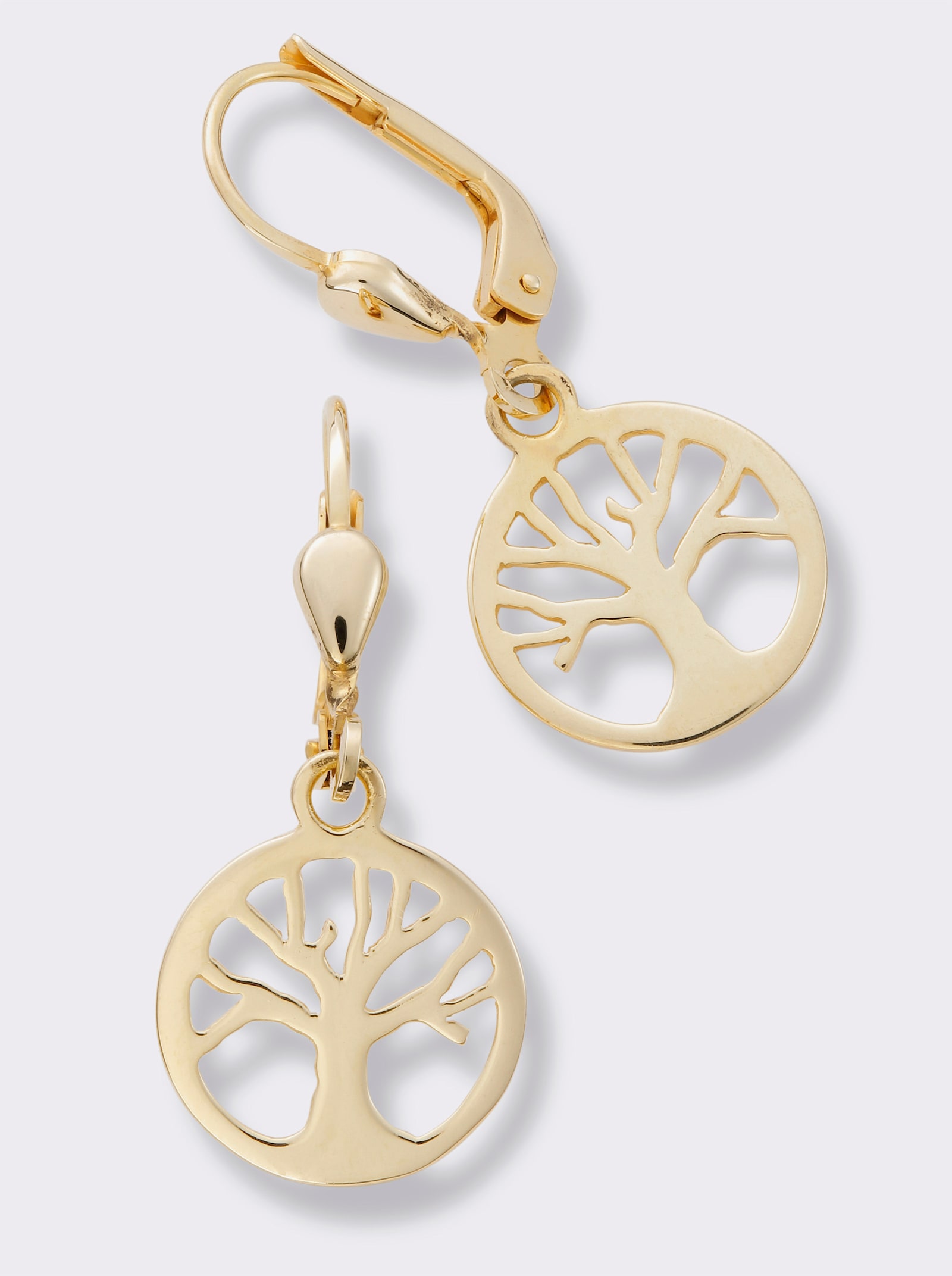 Oorhangers - Zilver verguld 925