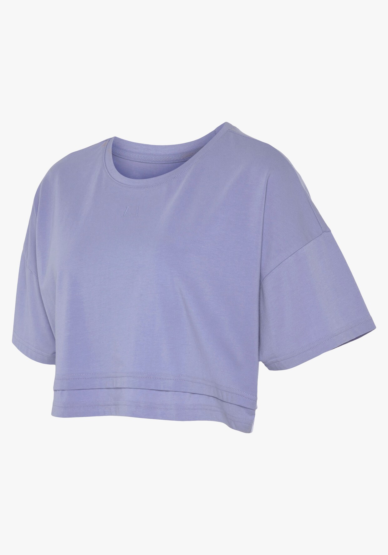 LASCANA Shirt met korte mouwen - lila