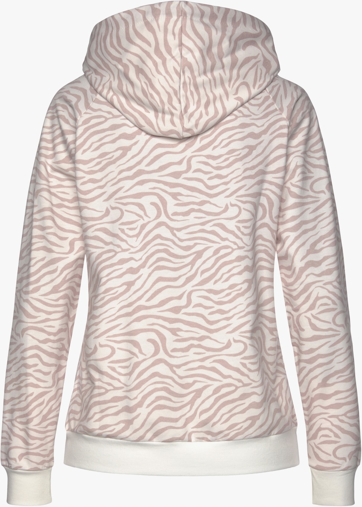 LASCANA Kapuzensweatjacke - beige-nougat