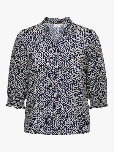 ONLY CARMAKOMA Druckbluse - night sky aop:adena graphic