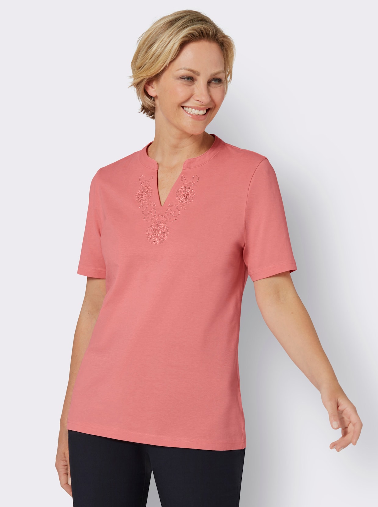 Shirt met korte mouwen - flamingo