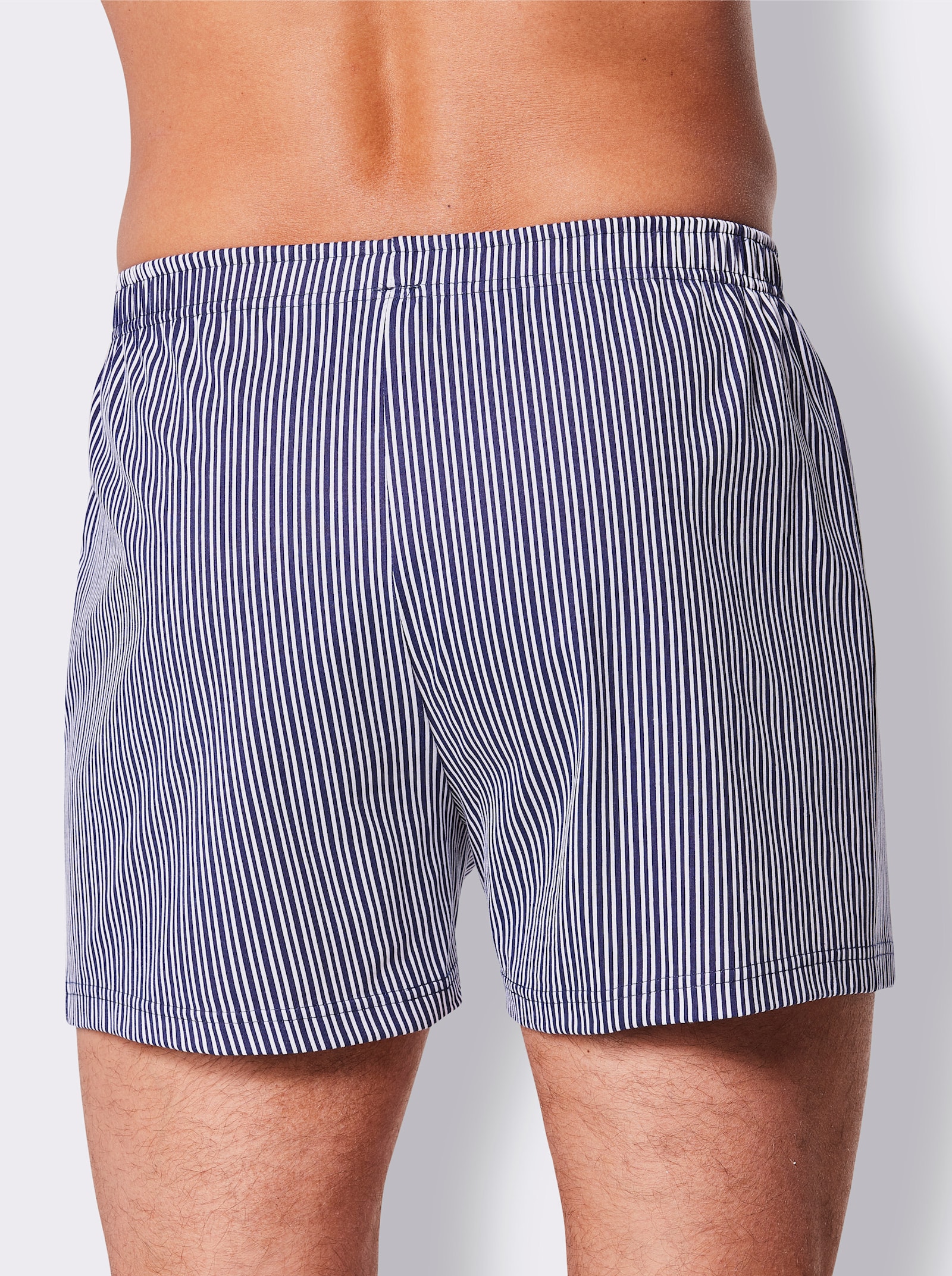 KINGsCLUB Boxershorts - marine-bedruckt