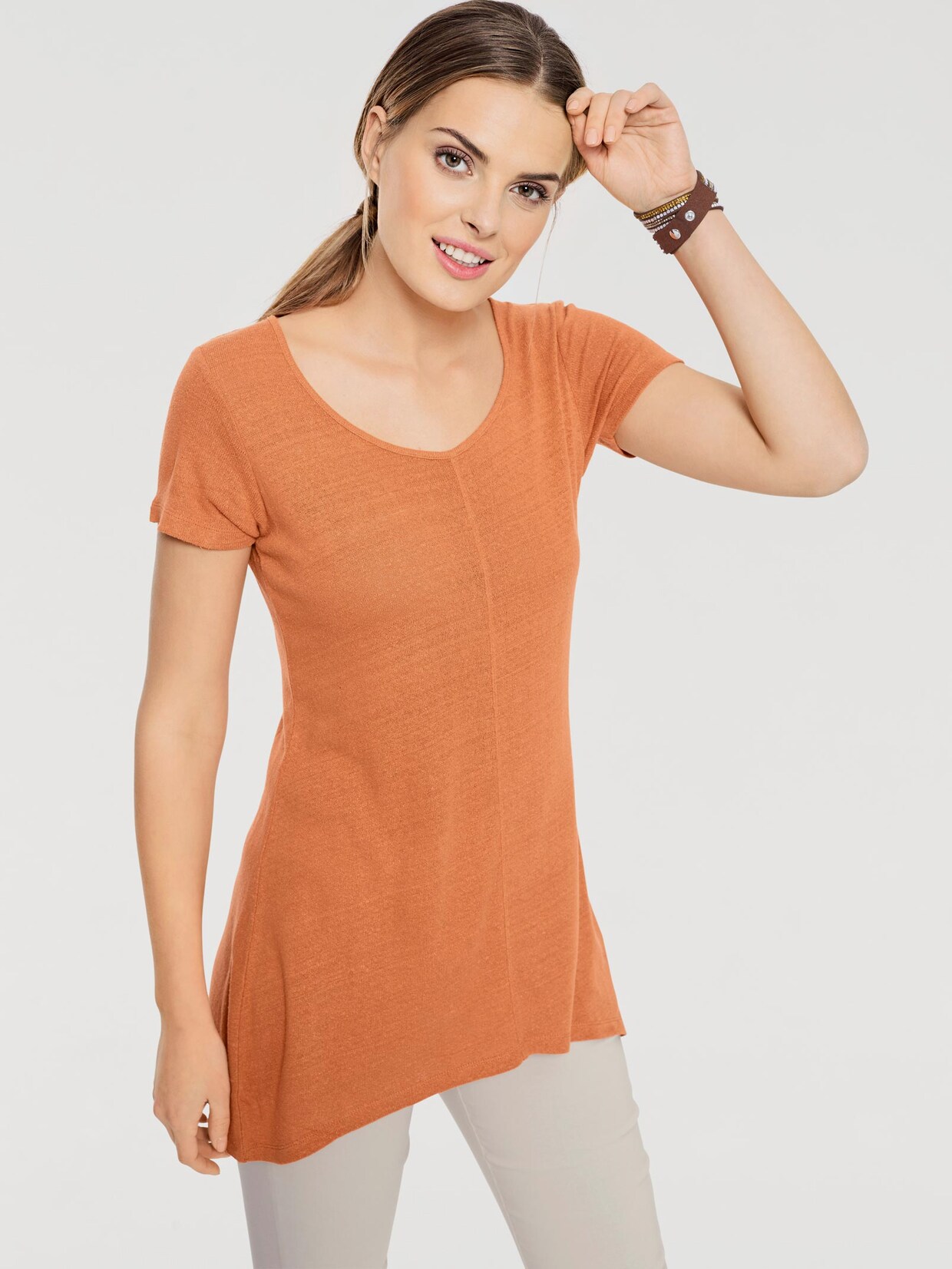Linea Tesini Longshirt - orange