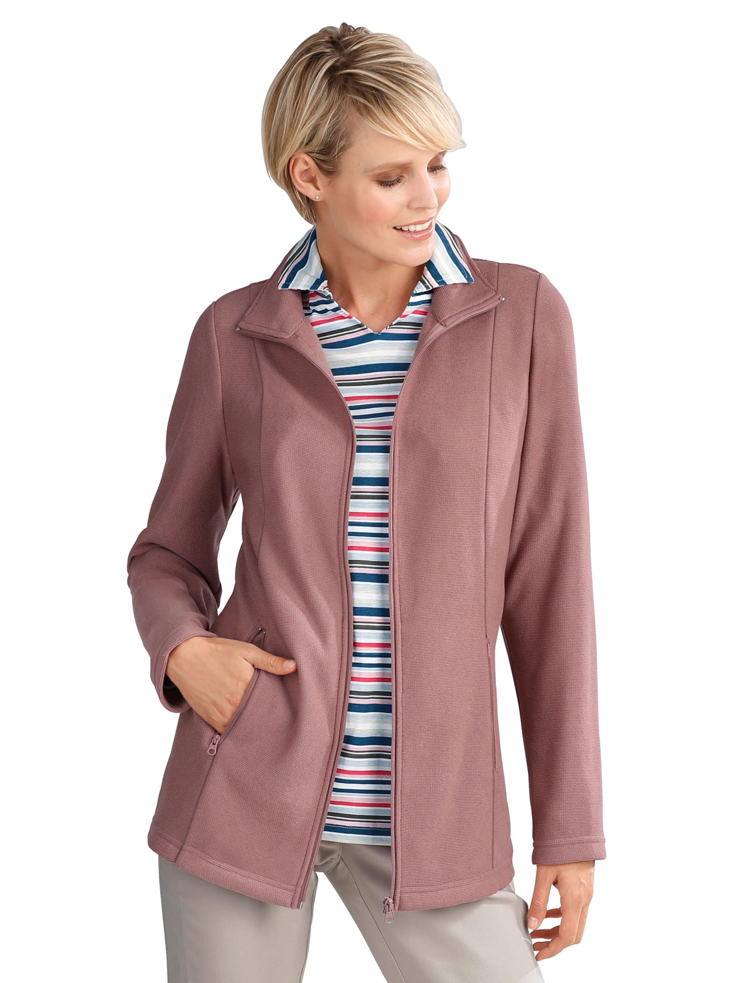 Shirtjacke - rosenholz