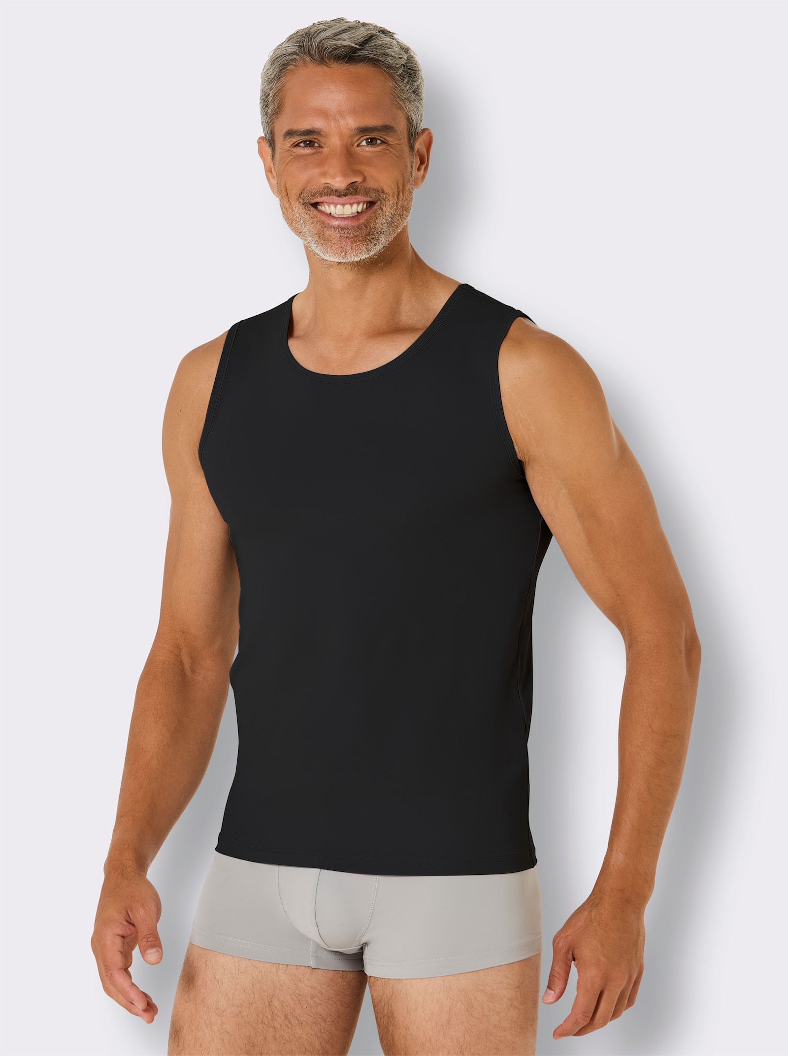 wäschepur men Shirt - schwarz