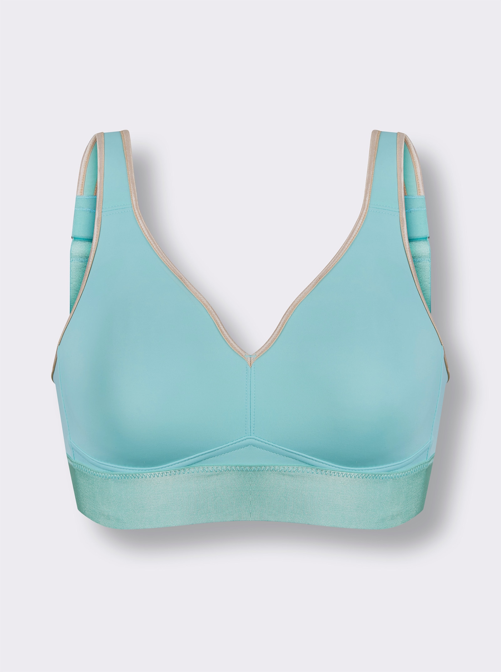 wäschepur Komfort-BH ohne Bügel - mint-elfenbein