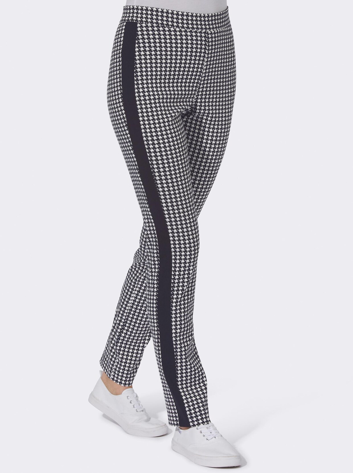 Bengalinhose - schwarz-weiß