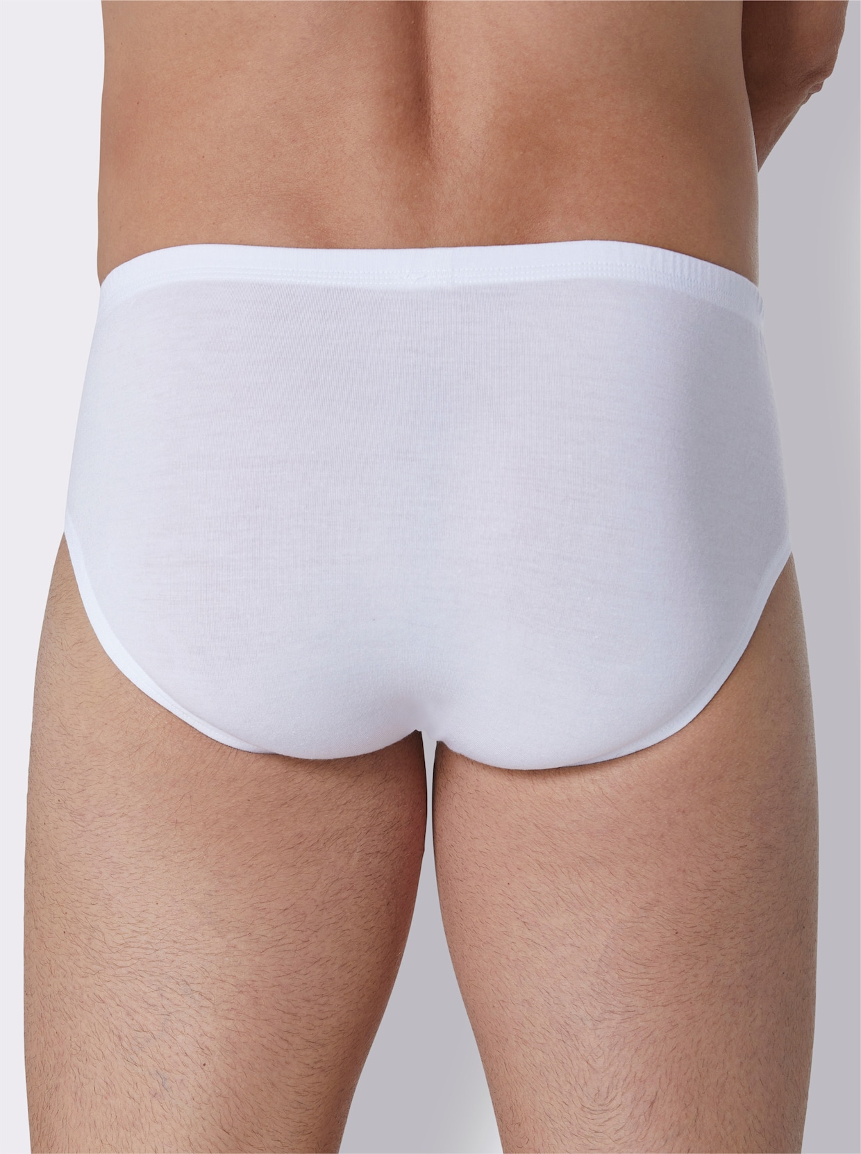 wäschepur men Slip - weiss-aqua