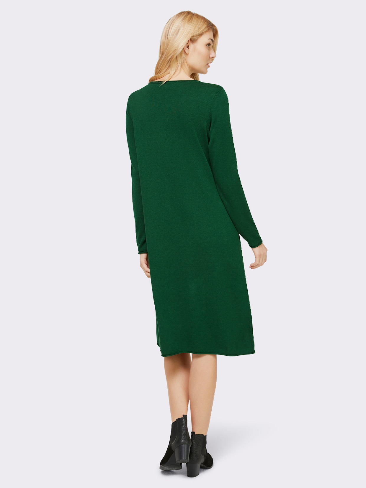 heine Robe en tricot - vert mousse