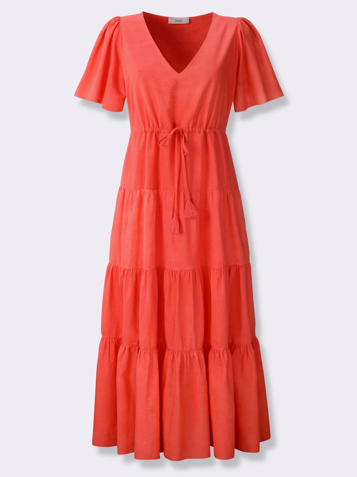 heine Baumwollkleid - hummer