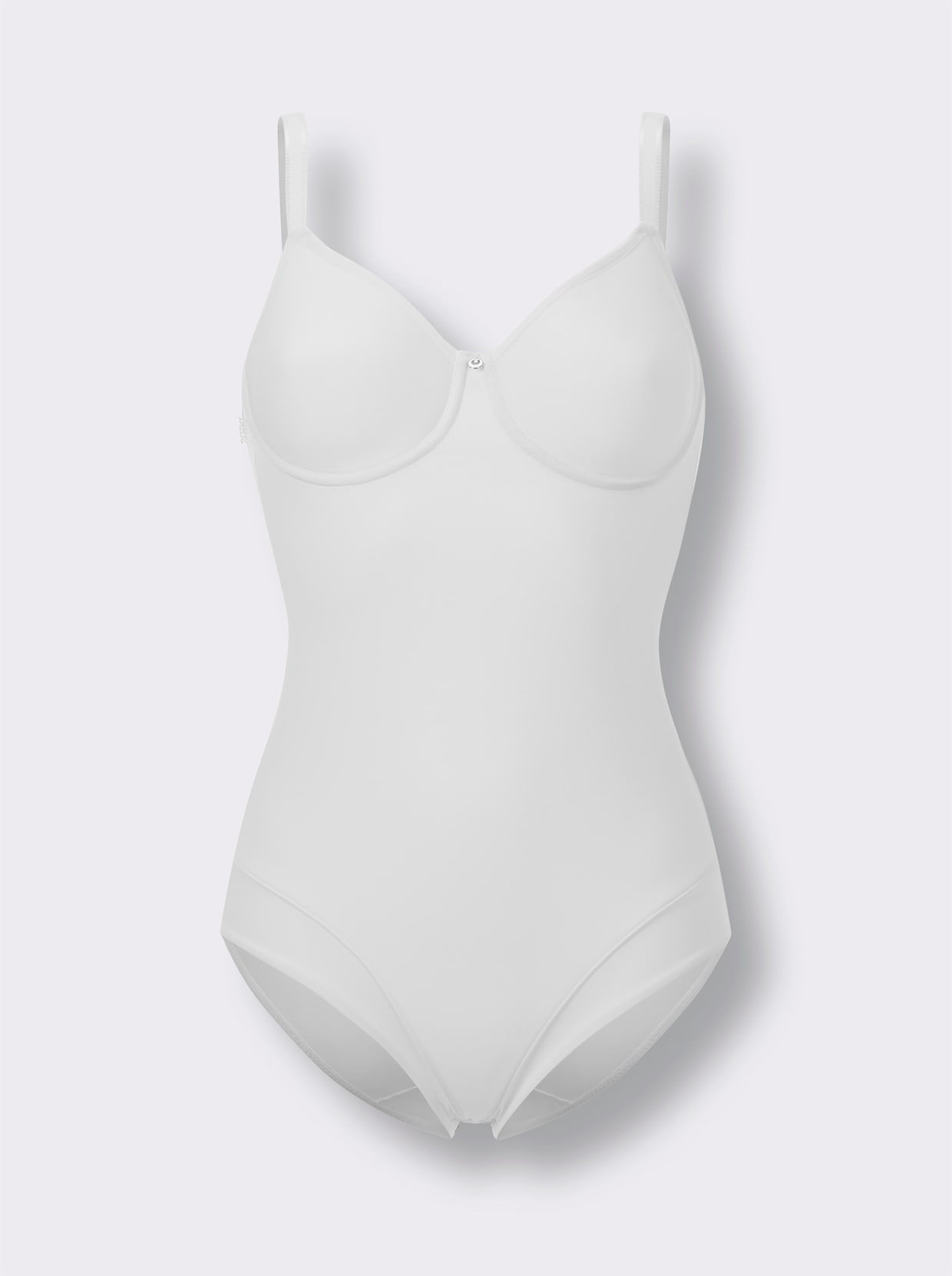 Susa Body mit Bügel - weiß