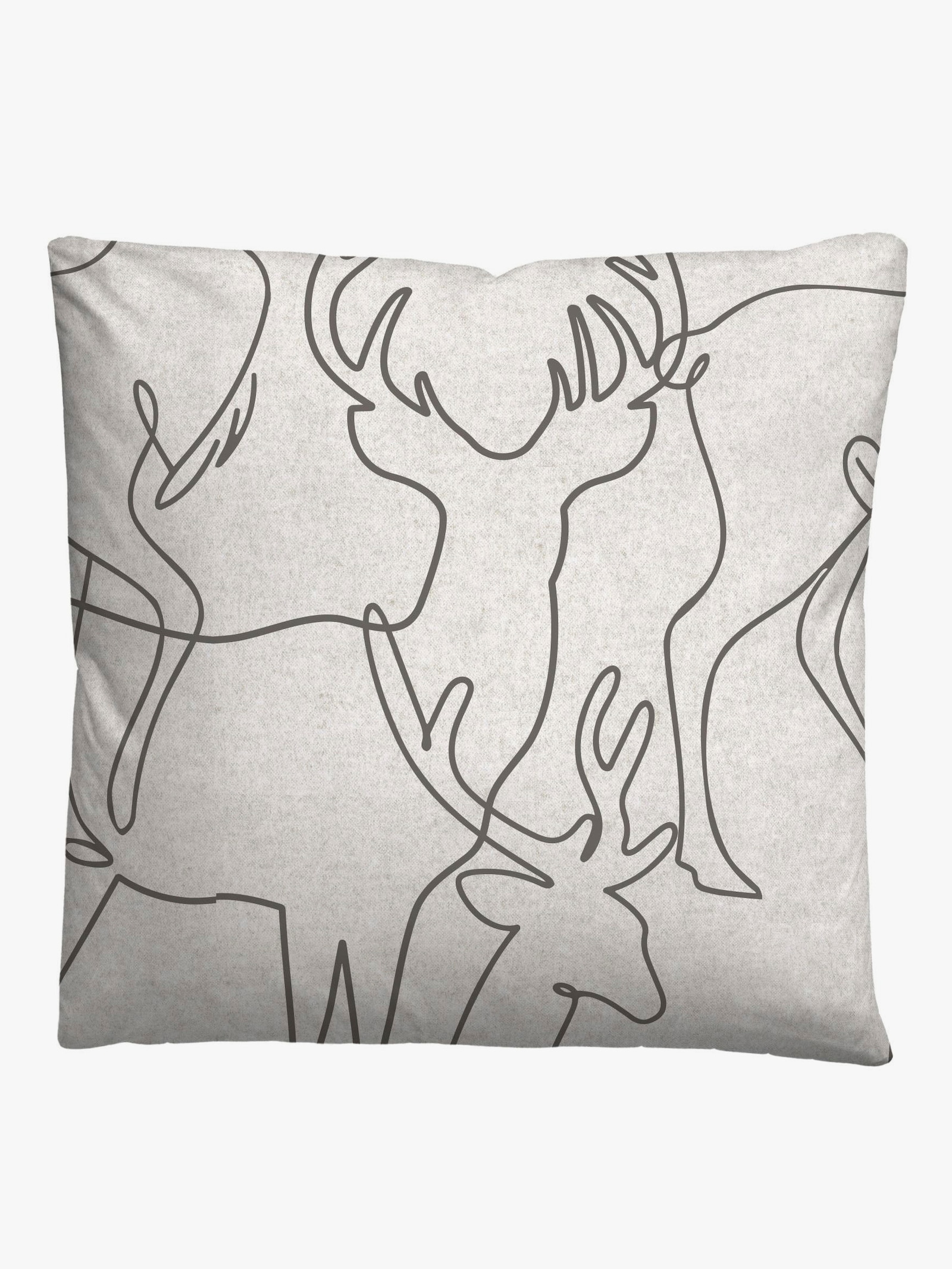 Biberna Bettwäsche - hellgrau