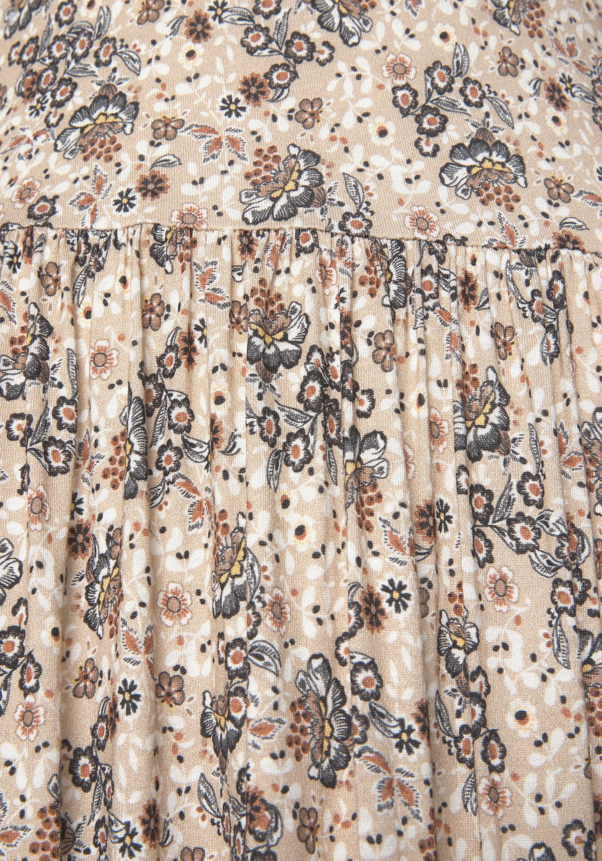 Vivance Midi-jurk - beige geprint