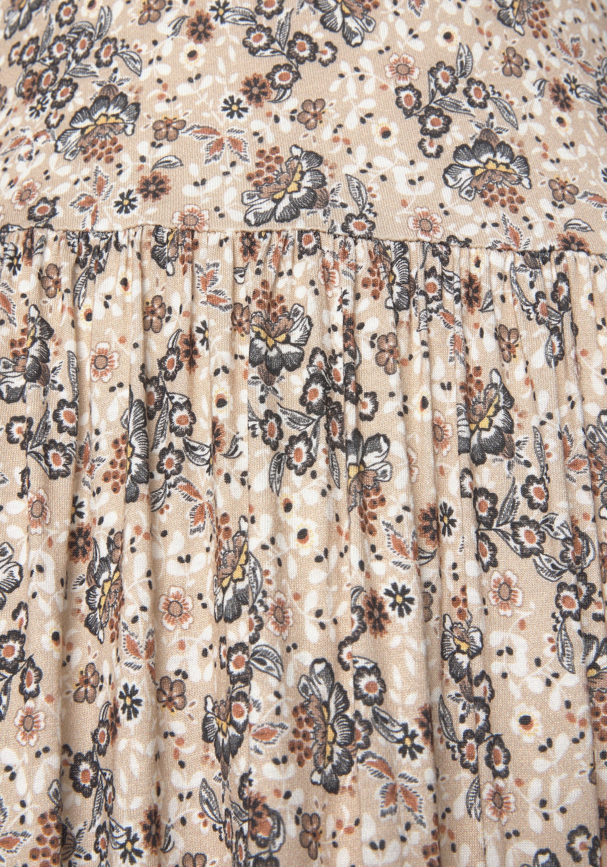 Vivance Midi-jurk - beige geprint