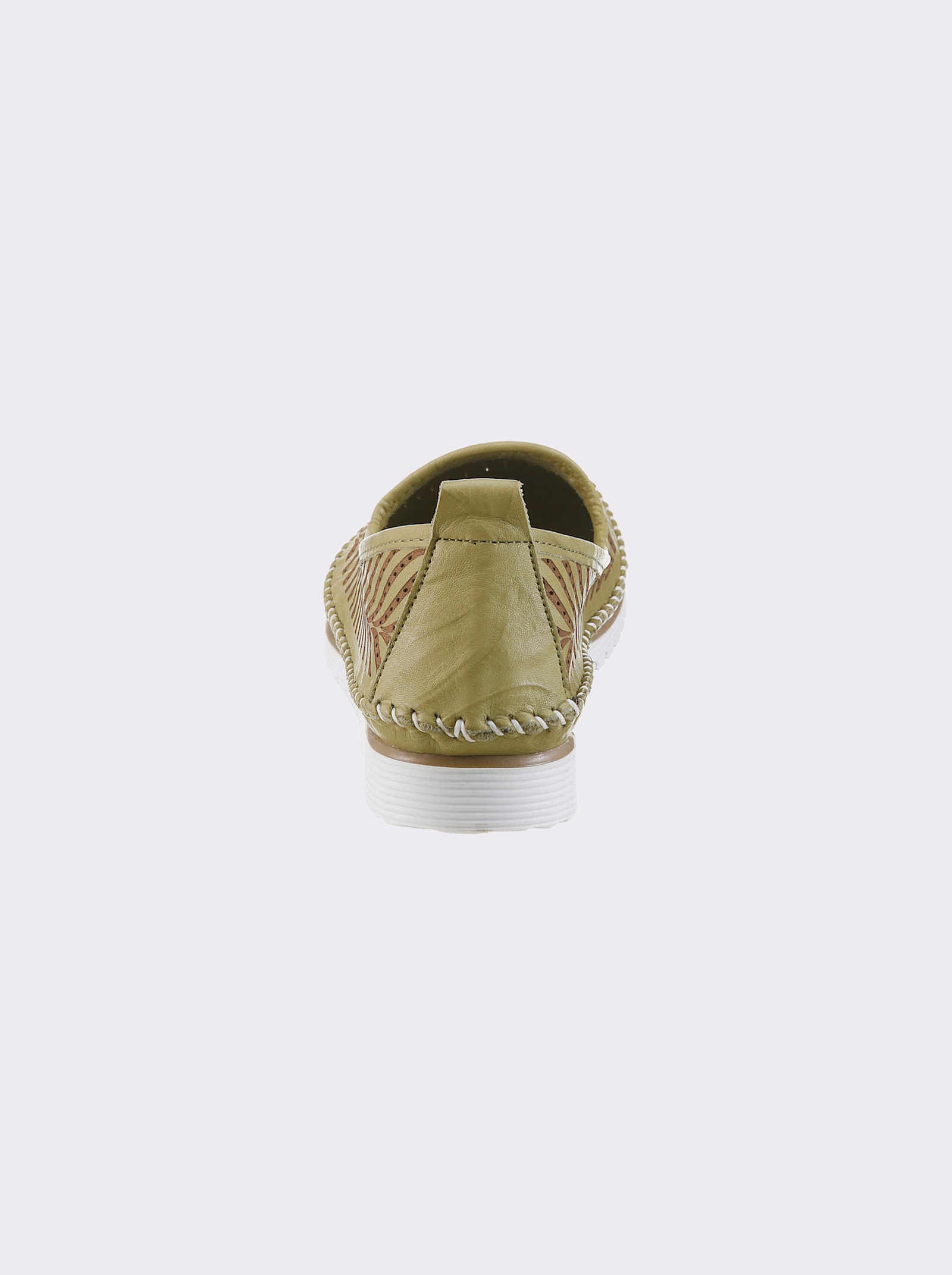 Andrea Conti Slipper - oliv-braun