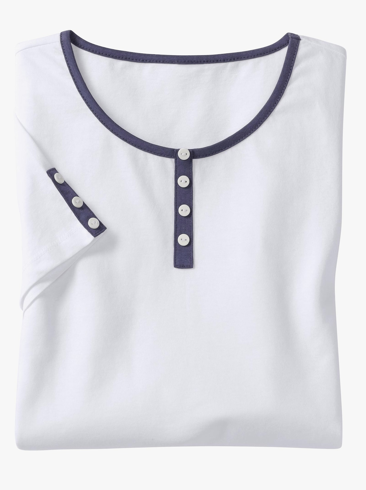 Shirt met korte mouwen - wit
