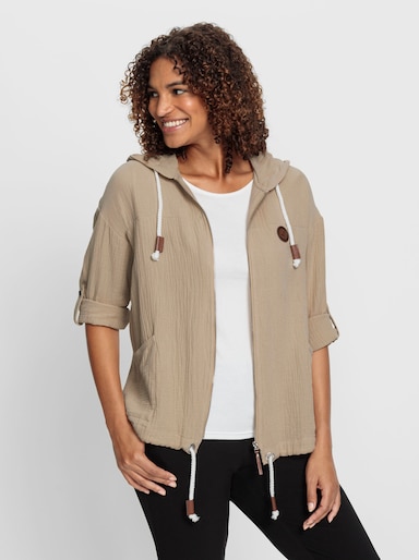 Lange blouse - beige