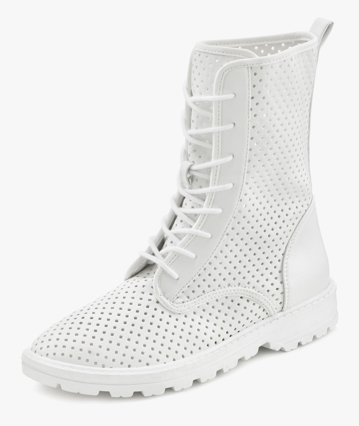 LASCANA Bottines à lacets - blanc