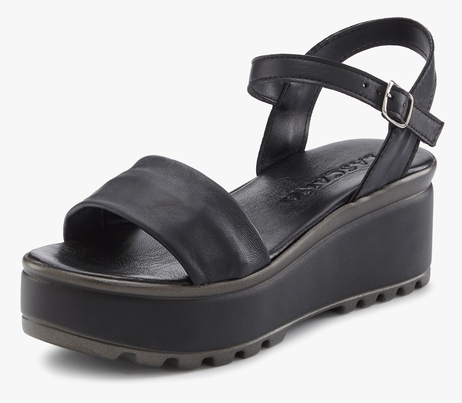 LASCANA Sandalette - schwarz