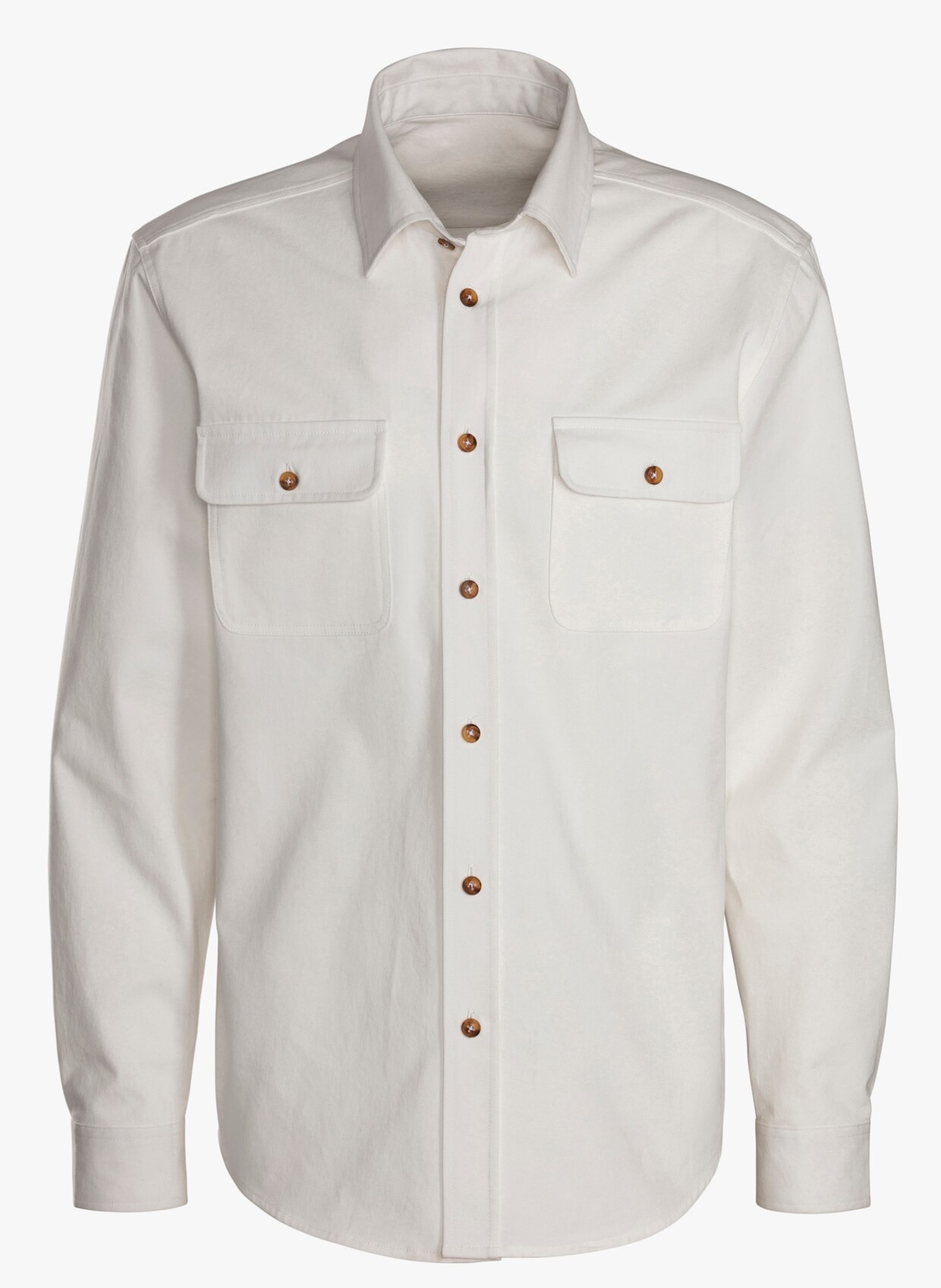 Langarmhemd - offwhite