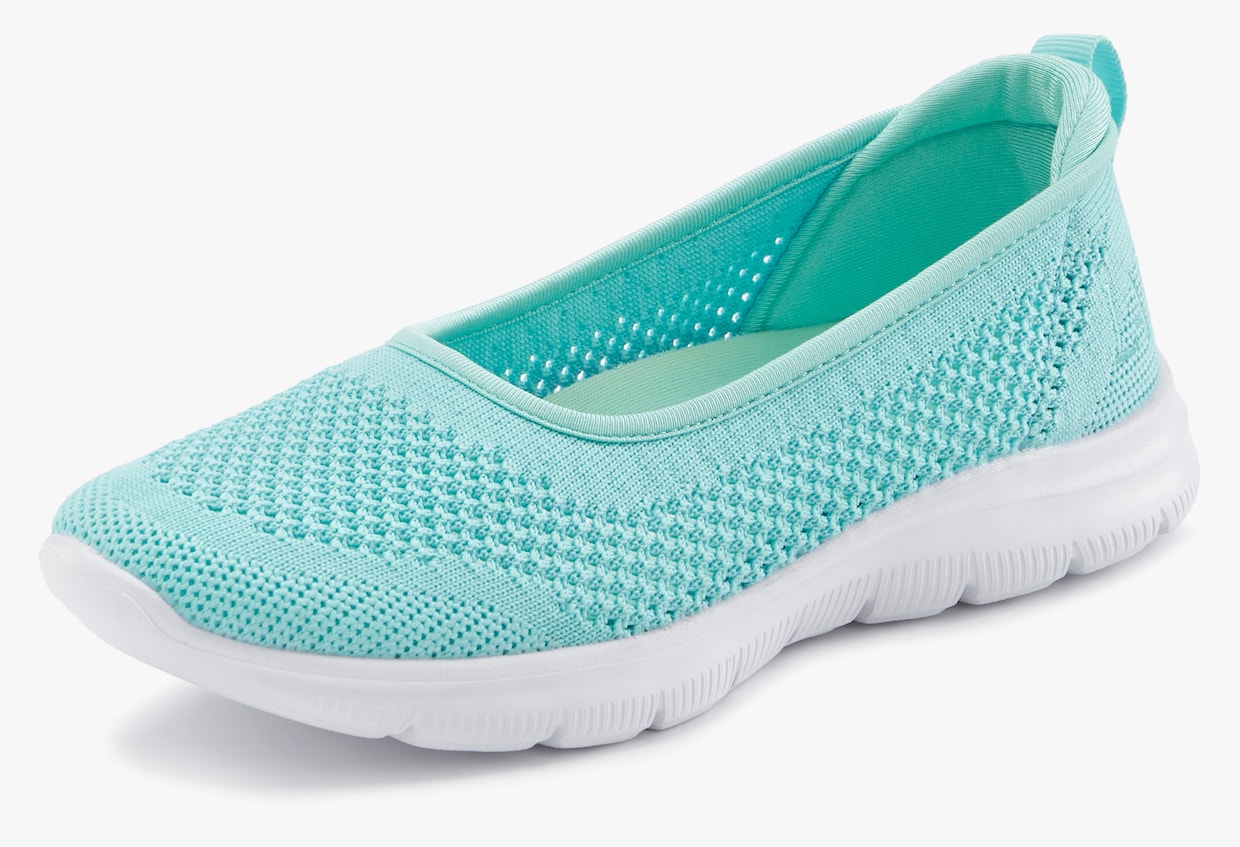 LASCANA Sneakerballerina's - mint