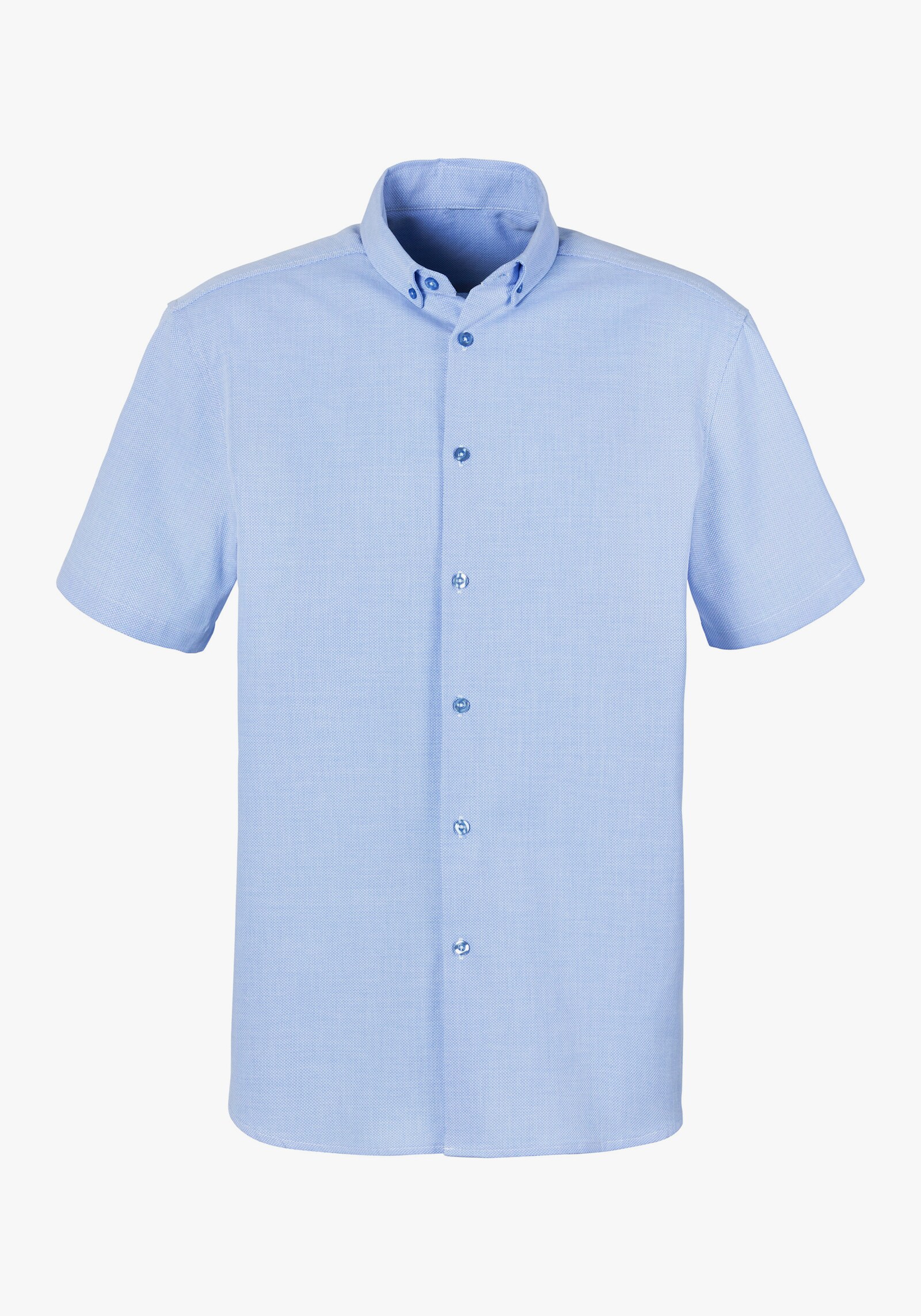 H.I.S Kurzarmhemd - hellblau
