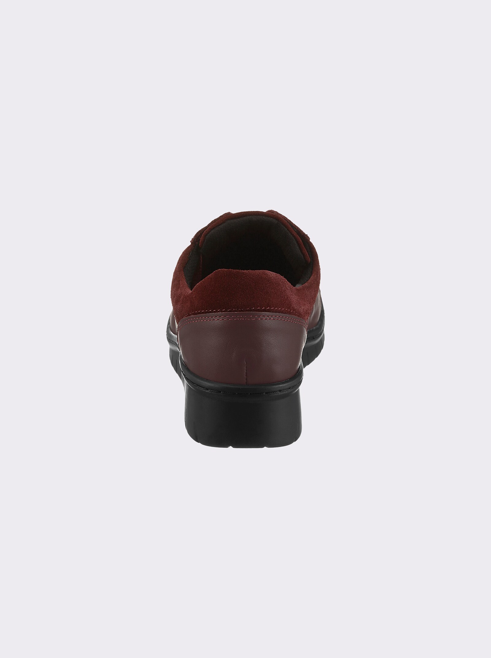 airsoft modern+ Schnürschuh für kräftige Füße - dunkelrot