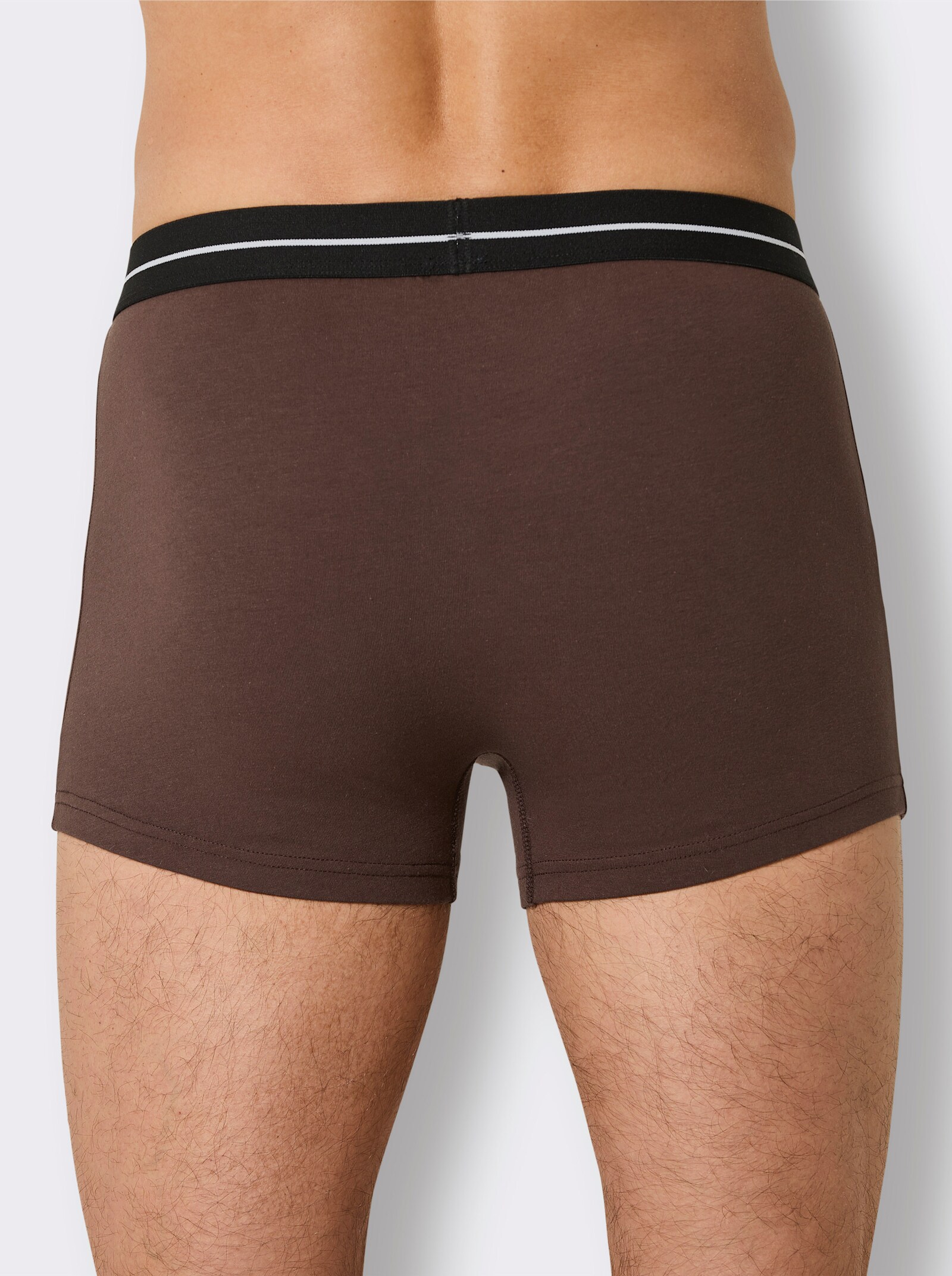 wäschepur men Pants - anthrazit + schoko + schwarz