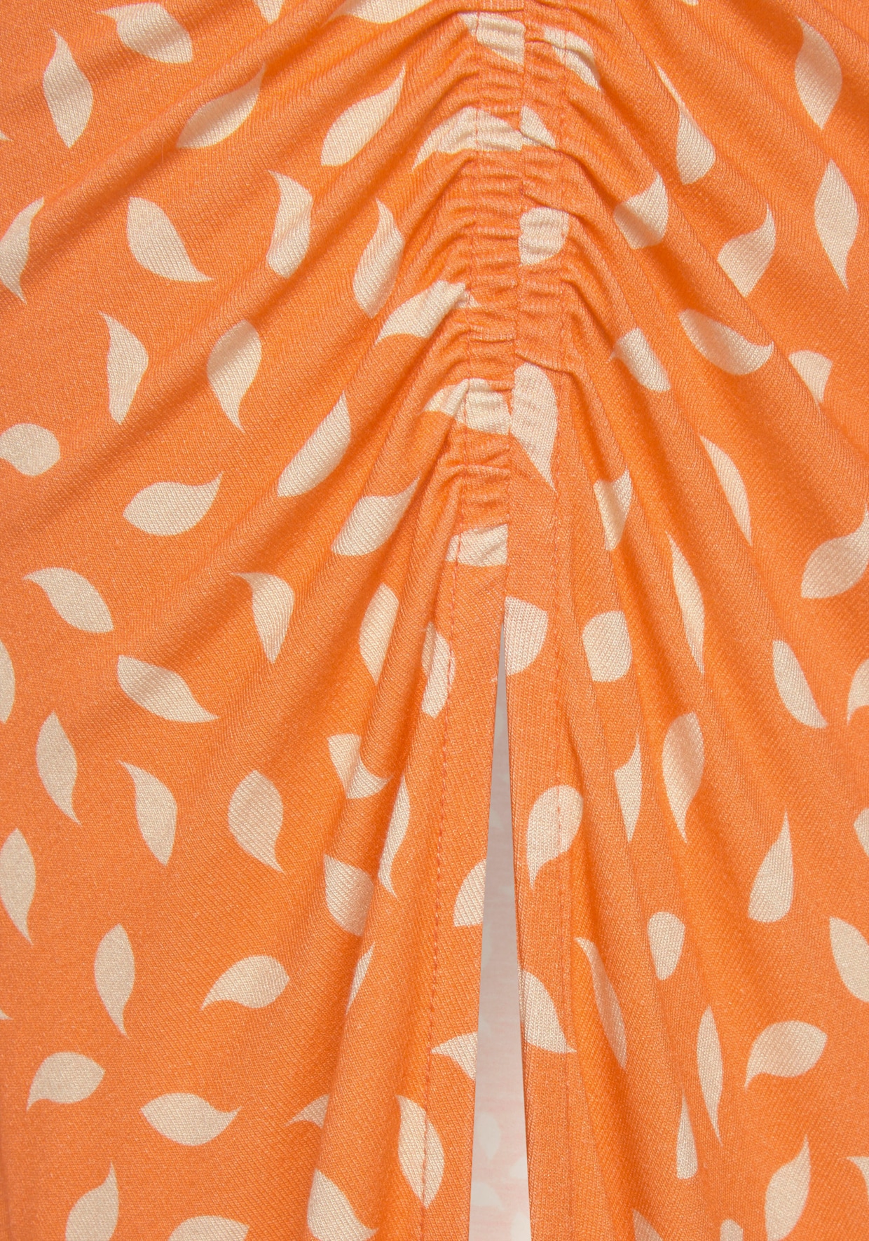 Vivance Jupe en jersey - orange-crème imprimé
