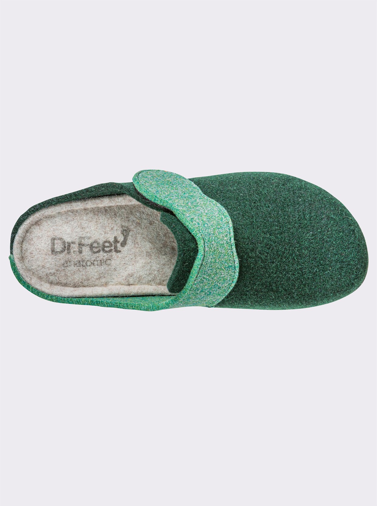Dr. Feet Hausschuh - grün
