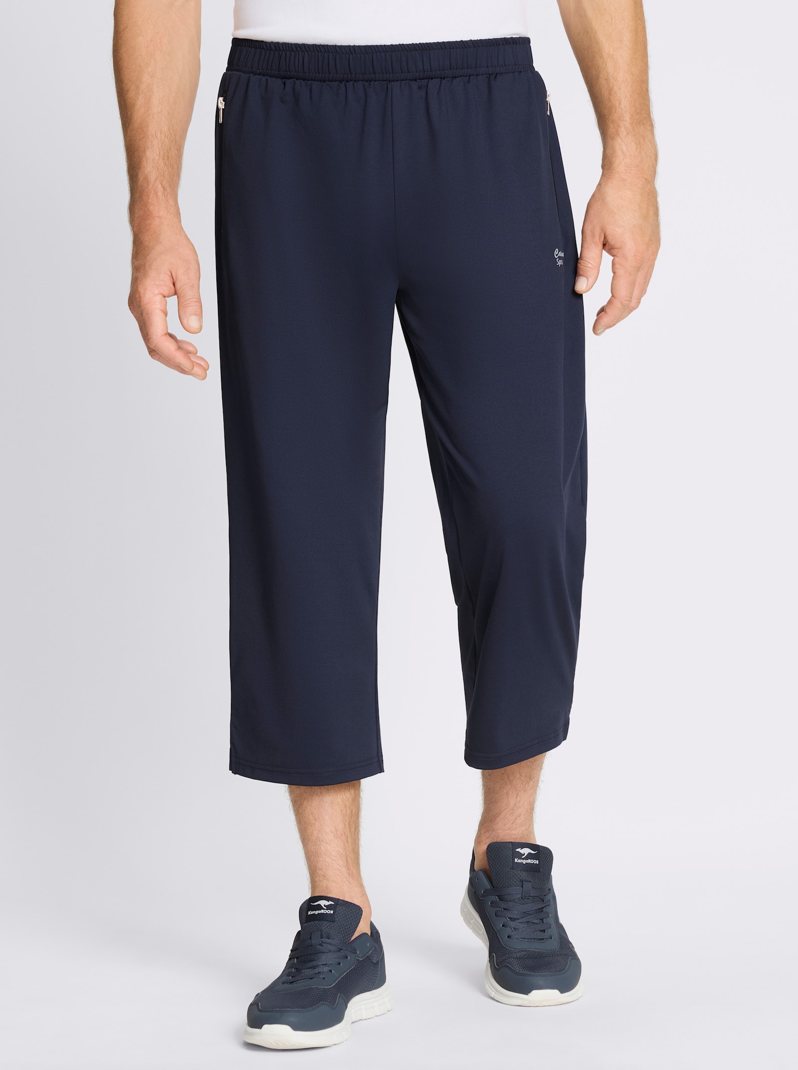 Catamaran Sports Freizeithose mit Seitenschlitzen - marine