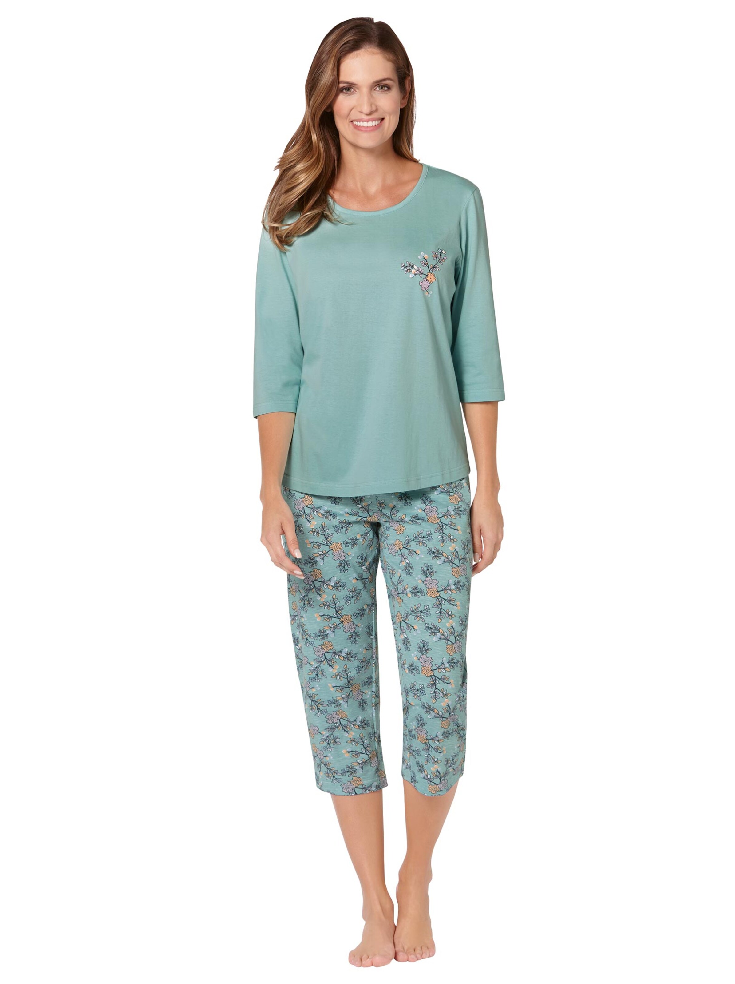 Schlafanzüge - lindgrün + bleu