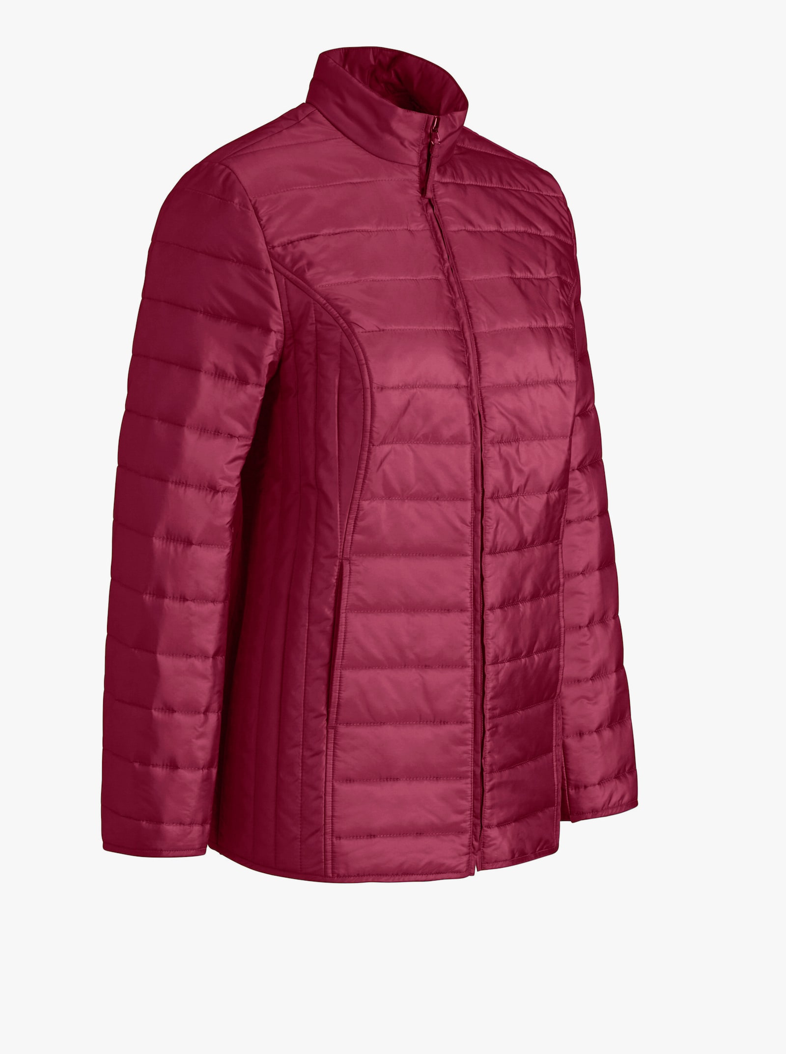 Steppjacke leicht wattiert - bordeaux