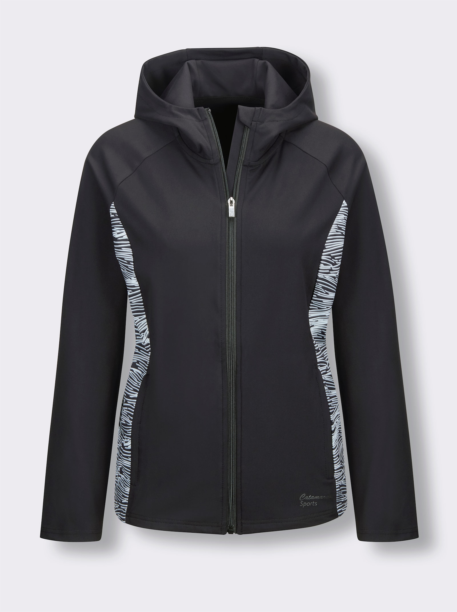 Catamaran Sports Sportjacke mit Kapuze - schwarz