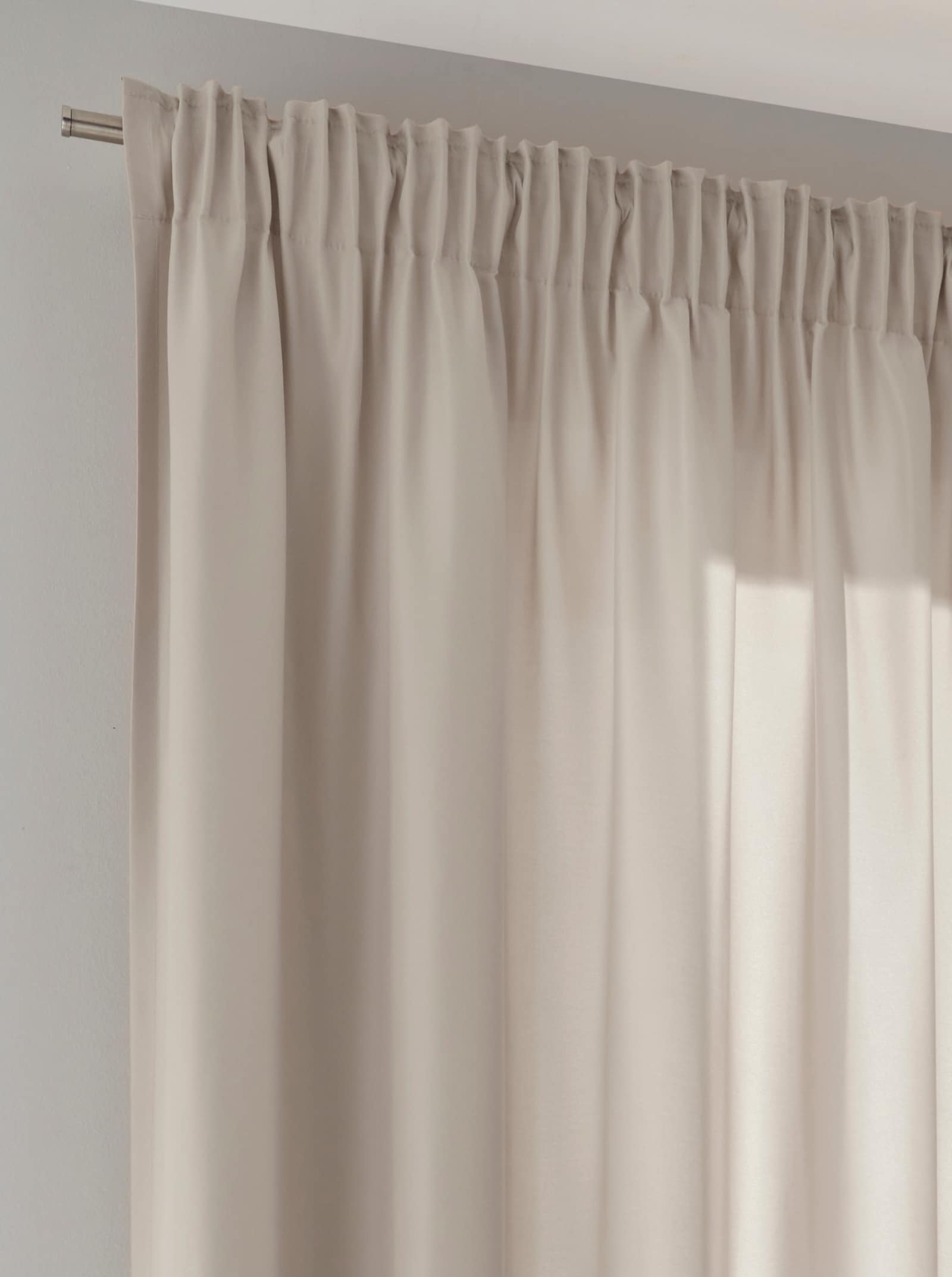 heine home Dekoschal in Microfaser-Qualität - beige