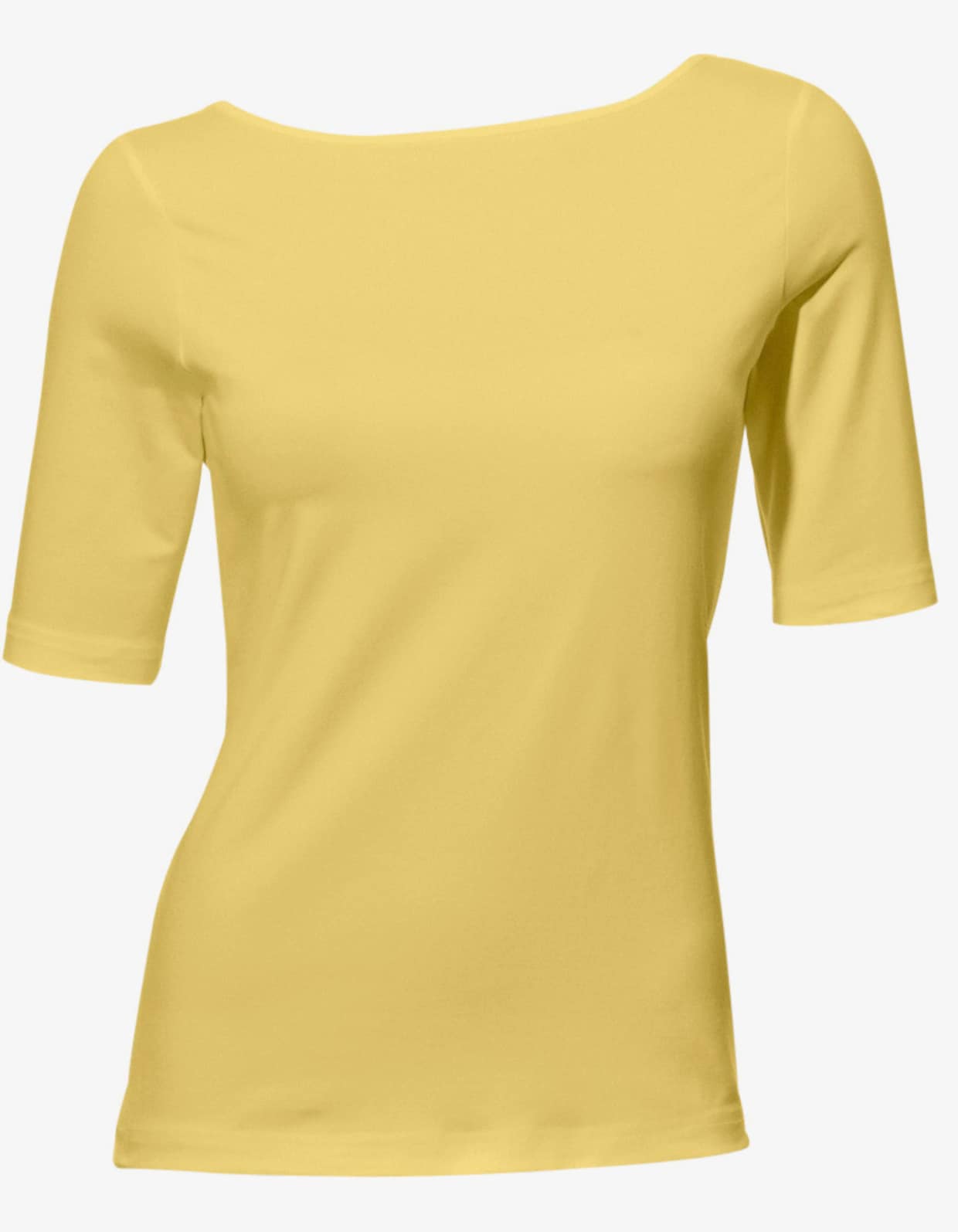 heine Shirt met boothals - geel