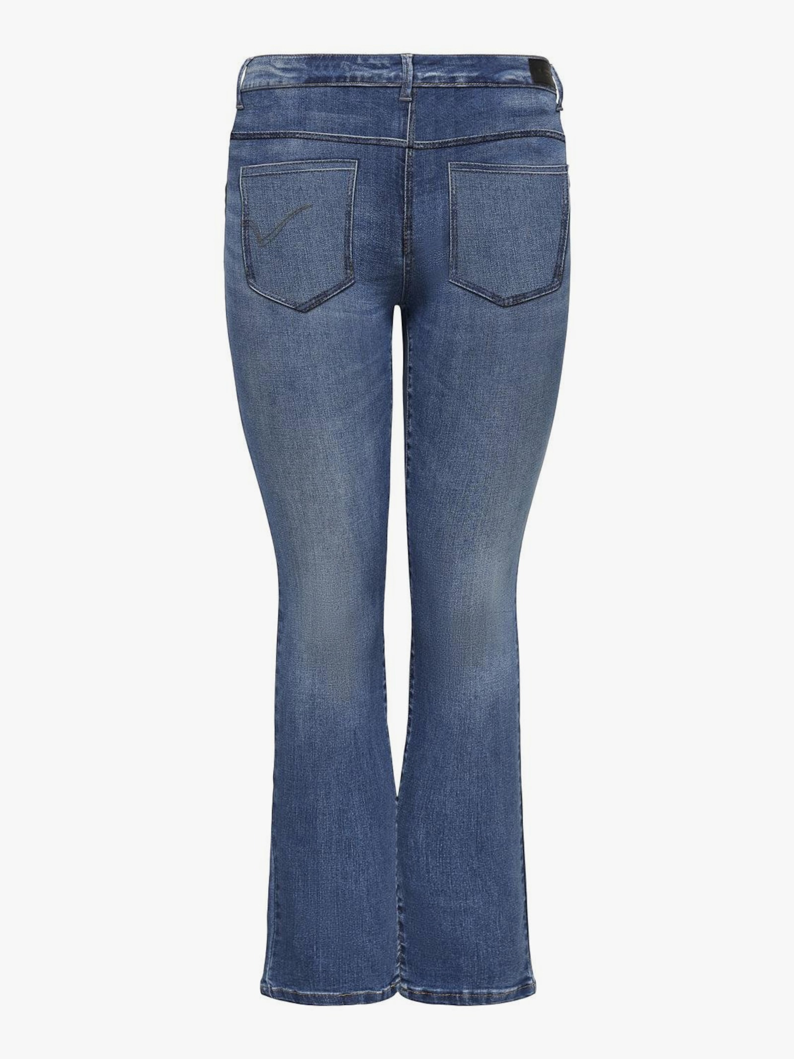 ONLY CARMAKOMA Bootcut-Jeans - medium blue denim
