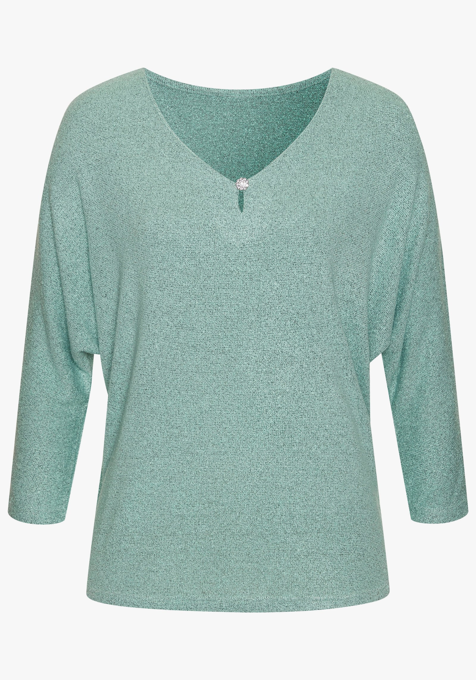 LASCANA 3/4-Arm-Shirt - mint