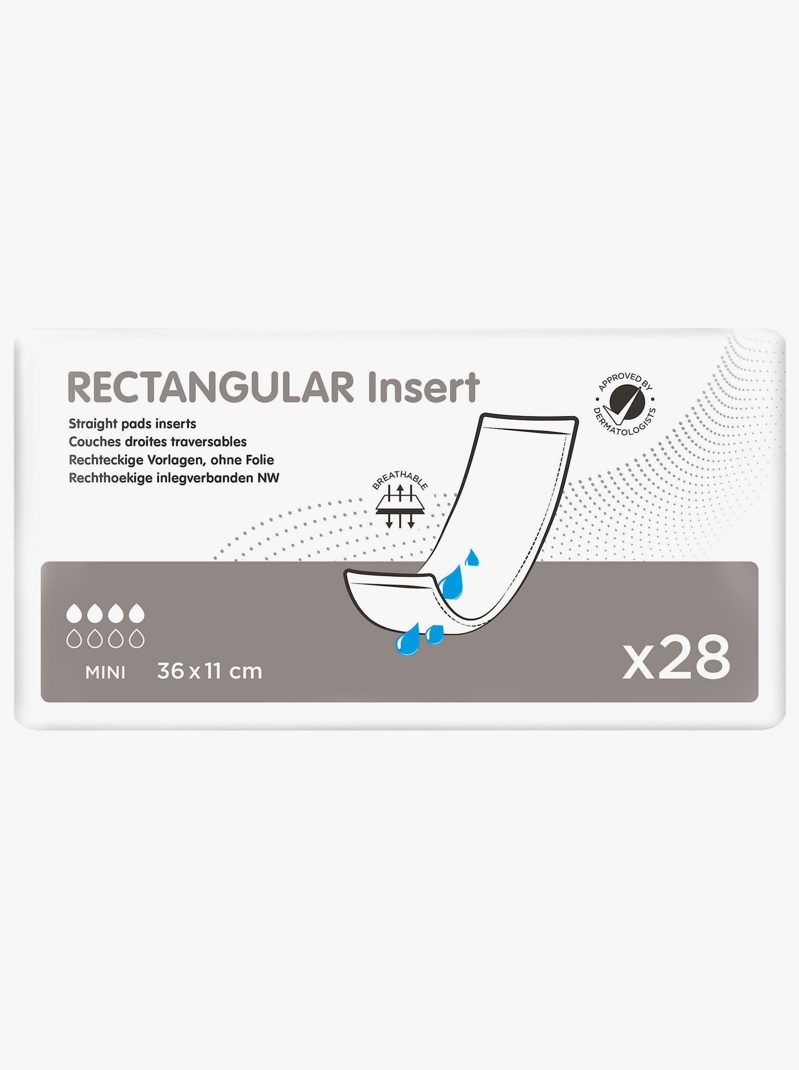 Wegwerpincontinentieslip - wit