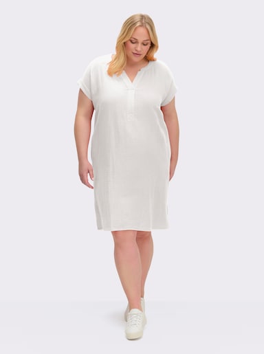Sommerkleid in Musselin-Qualität - weiß