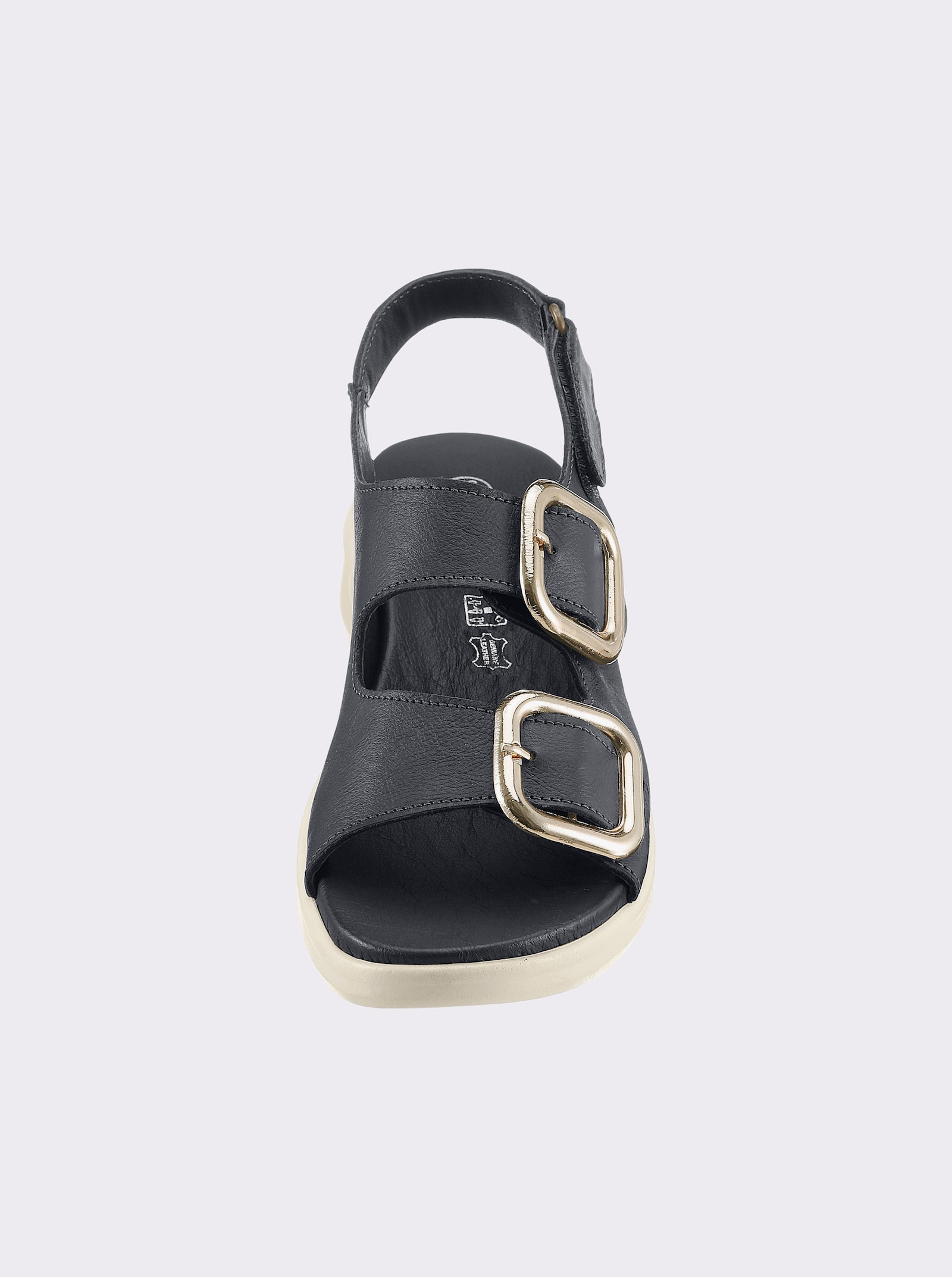 airsoft modern+ Sandalette mit Klettverschlüssen - marine