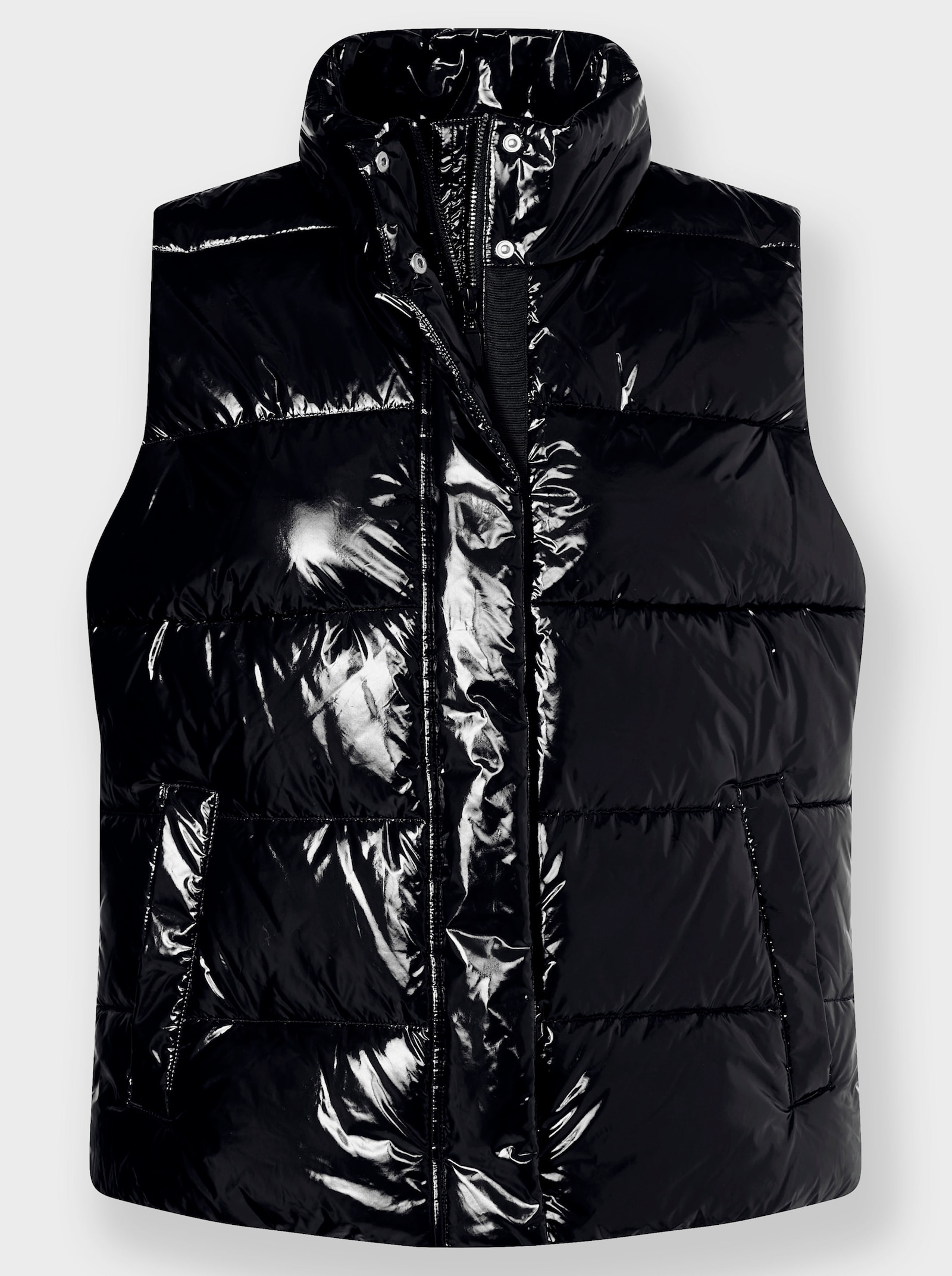 heine Steppweste mit PU-Beschichtung - schwarz
