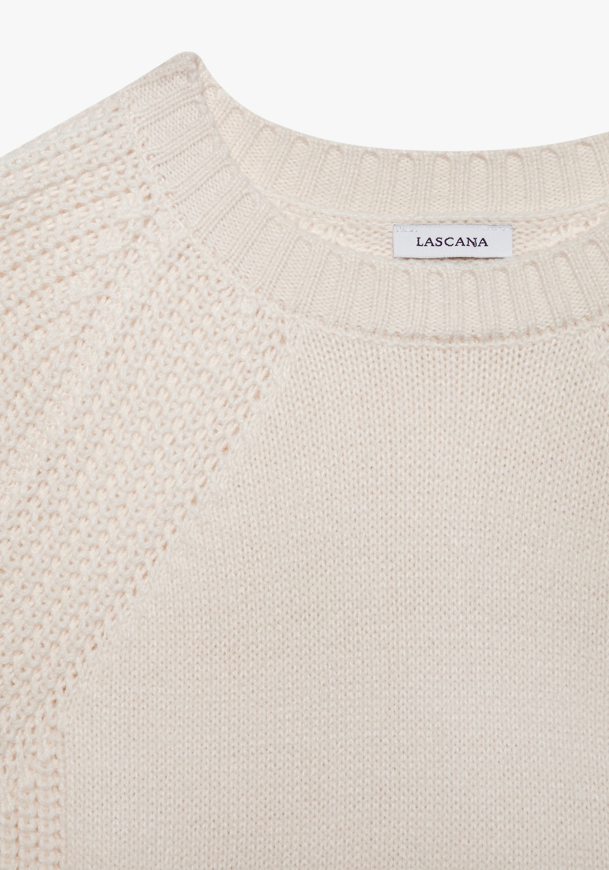 LASCANA Strickpullover - creme