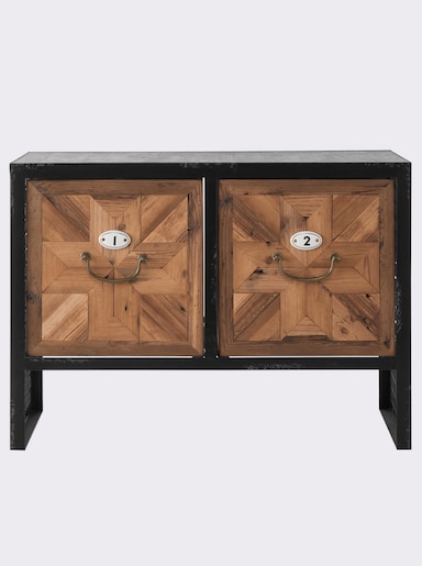 heine home Kommode - schwarz-braun