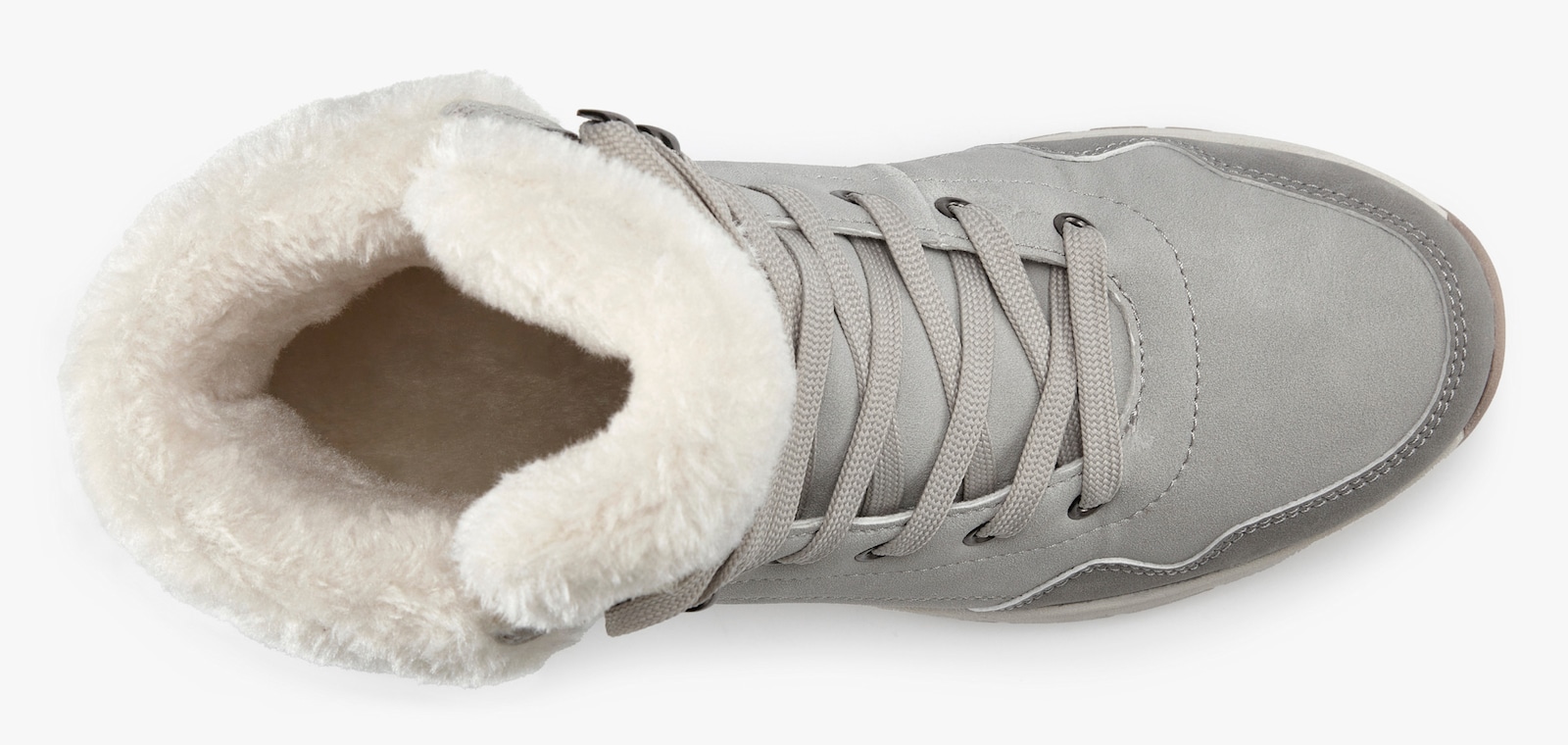 LASCANA Winterstiefelette - grau