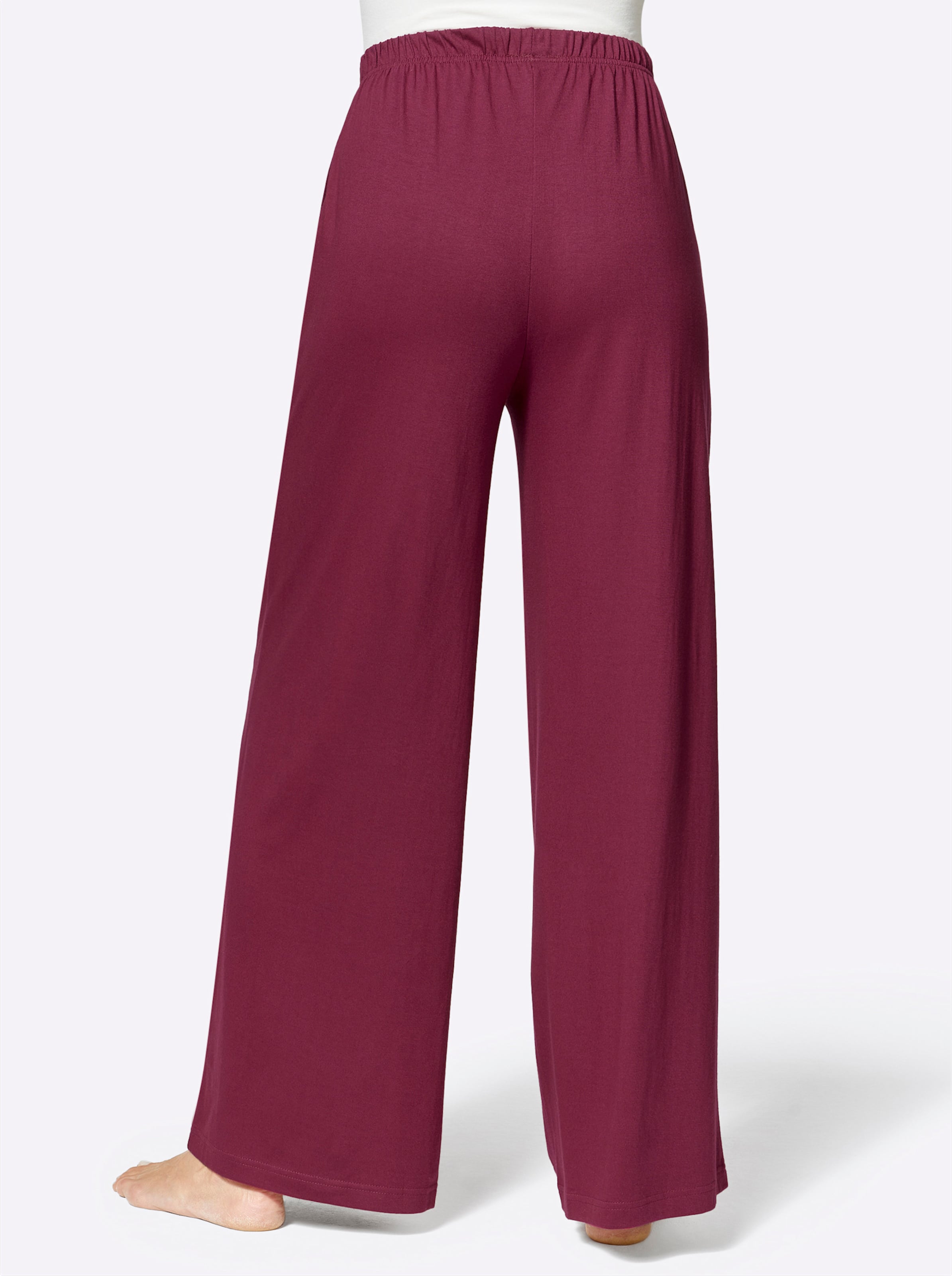 Feel Good Damen Marine Bordeaux Jogginghose von Baur - Bild 3
