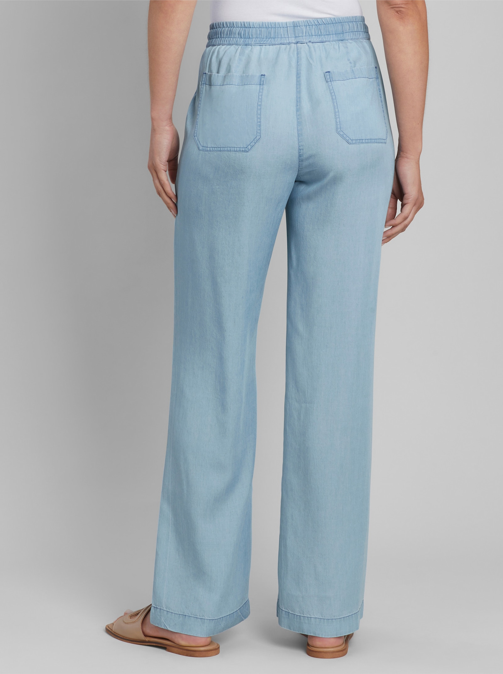 heine Hose in Jeans-Optik - blue-bleached