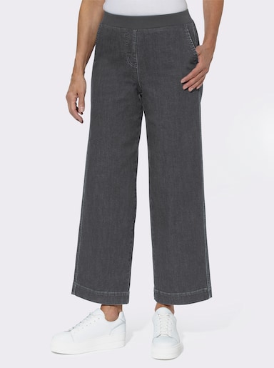 Džínový culotte - šedá-denim